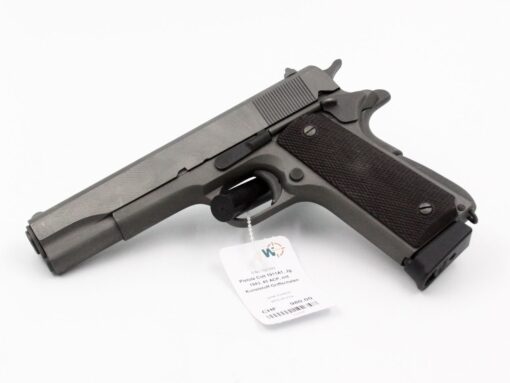Pistole Colt 1911A1, Jg. 1943, Depot, .45 ACP, mit Kunststoff-Griffschalen – Bild 5