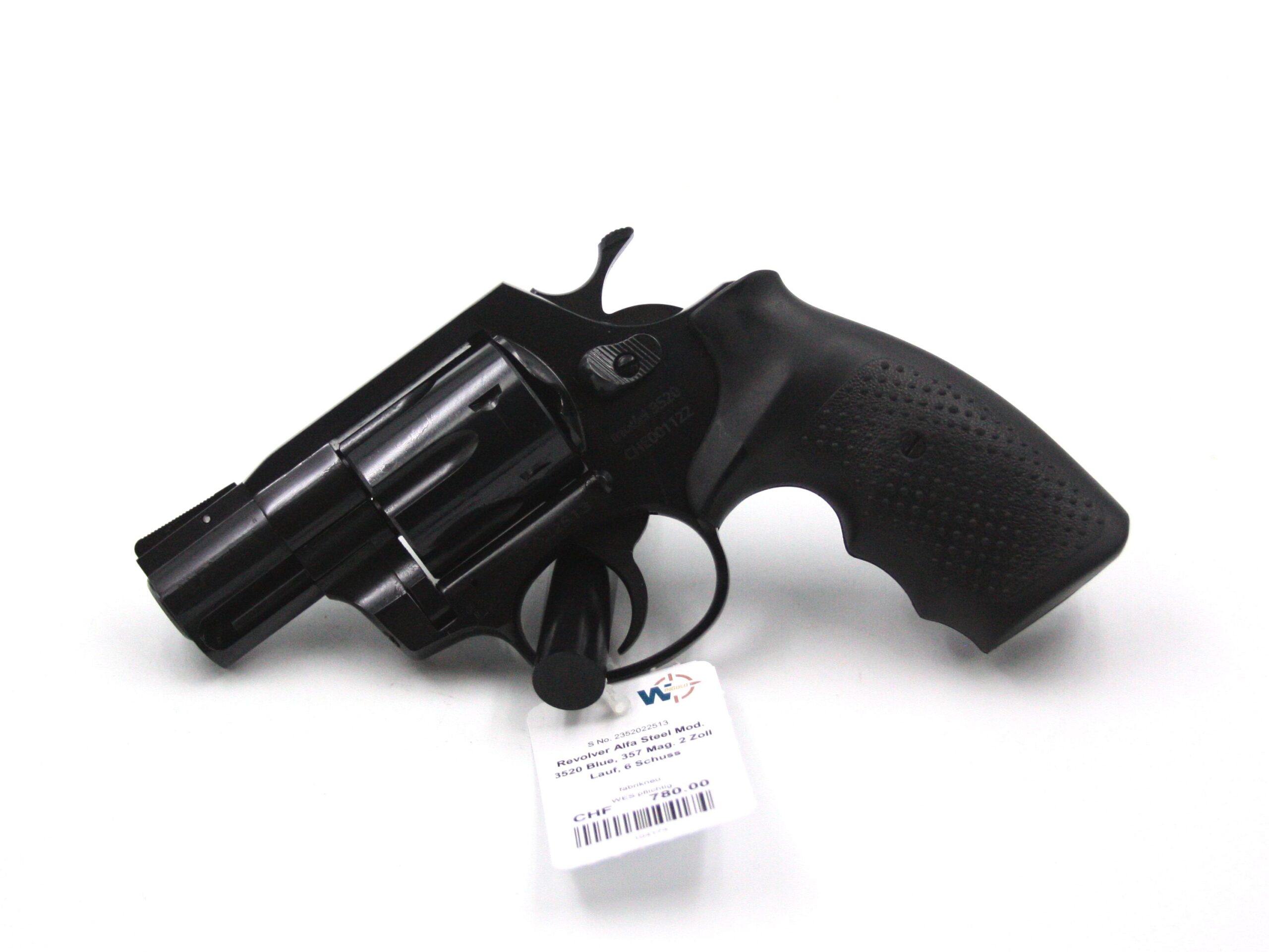 Rev_Alfa_Steel_Mod_3520_Blue_357Mag_Bild1_104174 Revolver Alfa Steel 3520, Blue, .357 Mag., 2" Lauf – Bild 1