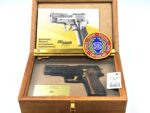 Pistole SIG P226 -125 Jahre SIG, Occ., 9x19, in Original SIG Leder Schatulle – Bild 3