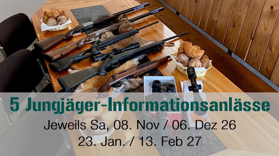 20260928_Jungjäger Jagdevent | Jungjäger-Infoanlass bei Kaffee & Gipfeli – Bild 1