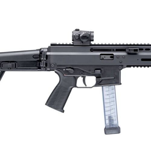 SL Gewehr B&T APC9 PRO MBT-Klappschaft, Schwarz, 9x19, für B&T Magazine, Aimpoint Acro P-2