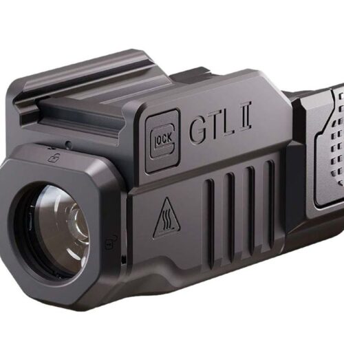 Lampe Glock GTL2, schwarz, für Pistolen, CR123A, 600 Lumen