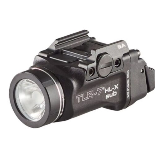 Lampe Streamlight TLR-7 HL-X Sub Hellcat USB, BLK, für Pistole Springfield Hellcat, Multi-Fuel, 1'000 Lumen