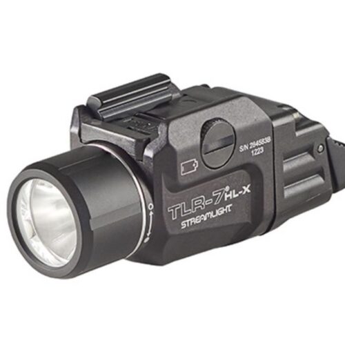Lampe Streamlight TLR-7 HL-X USB, schwarz, für Pistolen, Multi-Fuel, 1'000 Lumen
