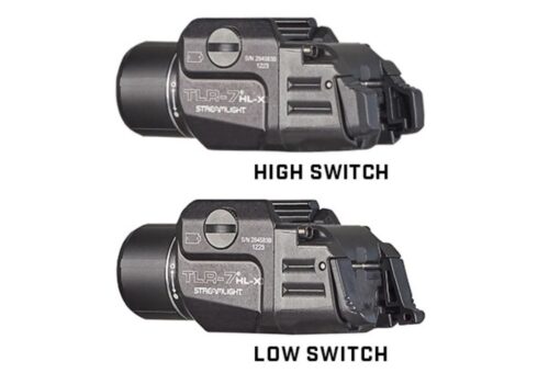 Lampe Streamlight TLR-7 HL-X USB, schwarz, für Pistolen, Multi-Fuel, 1'000 Lumen – Bild 4