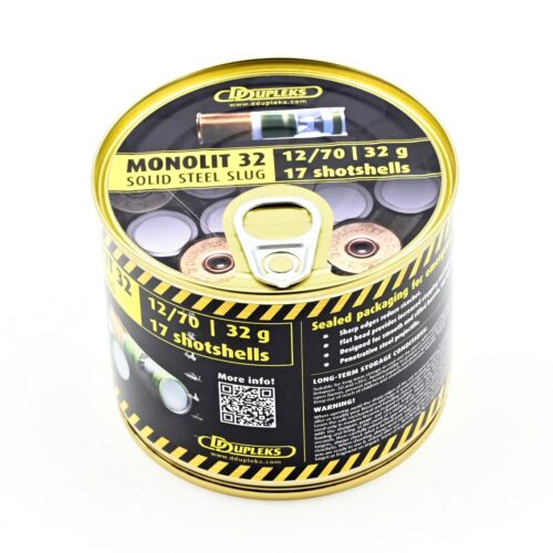 DDupleks, 12/70 Slug Monolit, Survival Pack, bleifrei, 32 g, Dose17 Stk.