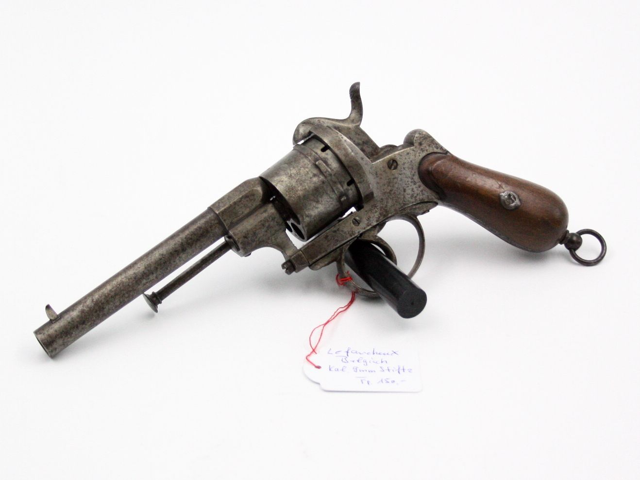Lefaucheux_Belgisch_9mm_Stift_102706 Stiftfeuerrevolver, Occ., 9mm Lefaucheux – Bild 1