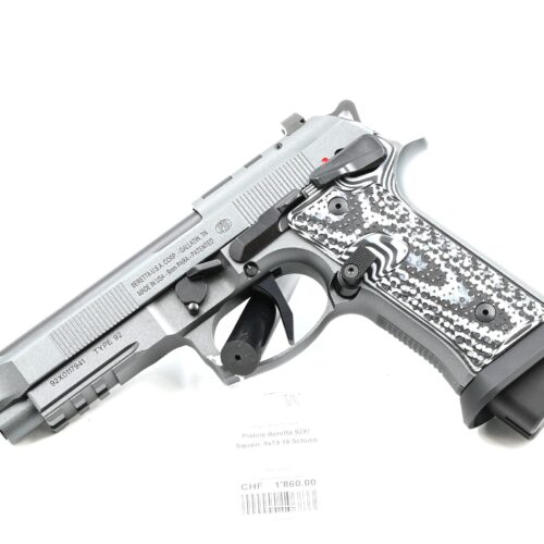 Pistole Beretta 92XI Squalo, 9x19, 19 Schuss, Single Action