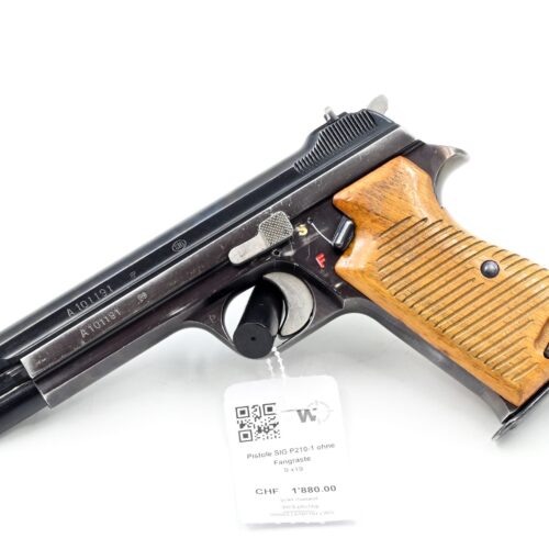 Pistole SIG P210-1, Occ., 9 x19, ohne Fangraste
