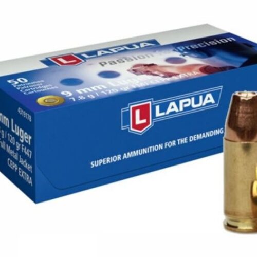 Lapua CEPP Extra, 9x19, FMJ, 120 gr., 50 Stk.