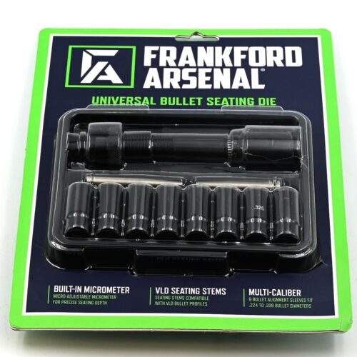 Frankford Arsenal, Universal-Setzmatrize, Mikrometerschraube – .22 - .338