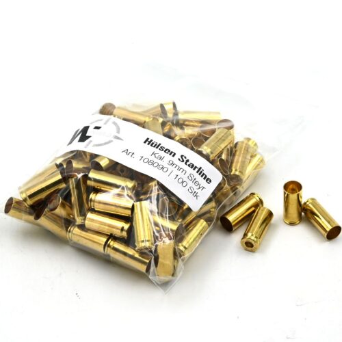 Hülsen Starline 9mm Steyr, 100 Stk., | #1130