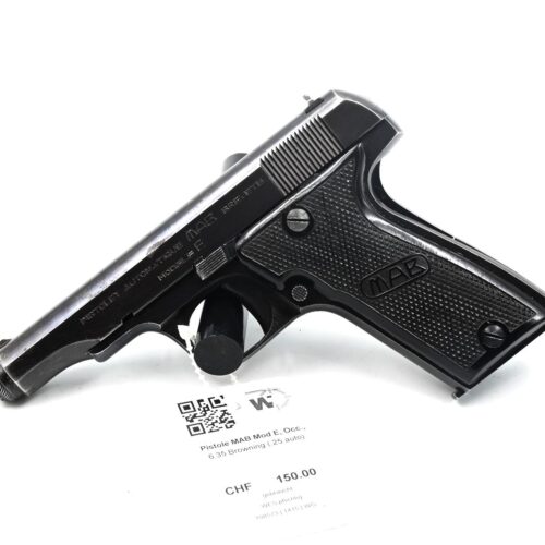 Pistole MAB Mod E, Occ., 6.35 Browning (.25 auto)