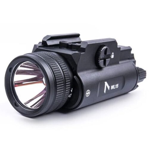 Lampe Nextorch WL15, schwarz, für Pistolen, Dual-Fuel, 1'200 Lumen
