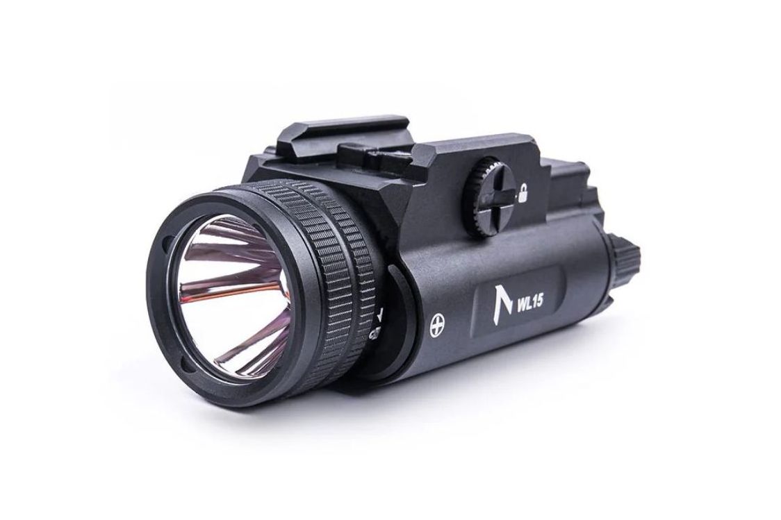 108807_NextorchWL15_Bild01 Lampe Nextorch WL15, schwarz, für Pistolen, Dual-Fuel, 1'200 Lumen – Bild 1