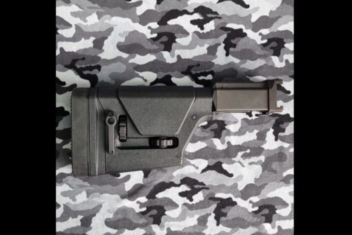 Schaft Wyssen Defence DMR, schwarz, für Stgw 57 – Bild 3