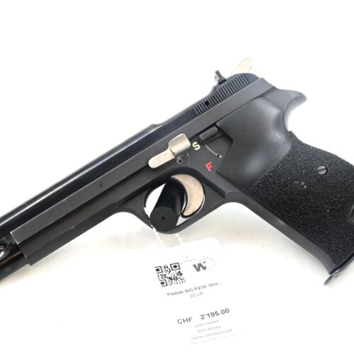 Pistole SIG P210. Occ., .22 LR