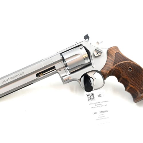 Revolver Spohr N670 Standard, Stainless, .44 Rem. Mag., 6.5" Lauf