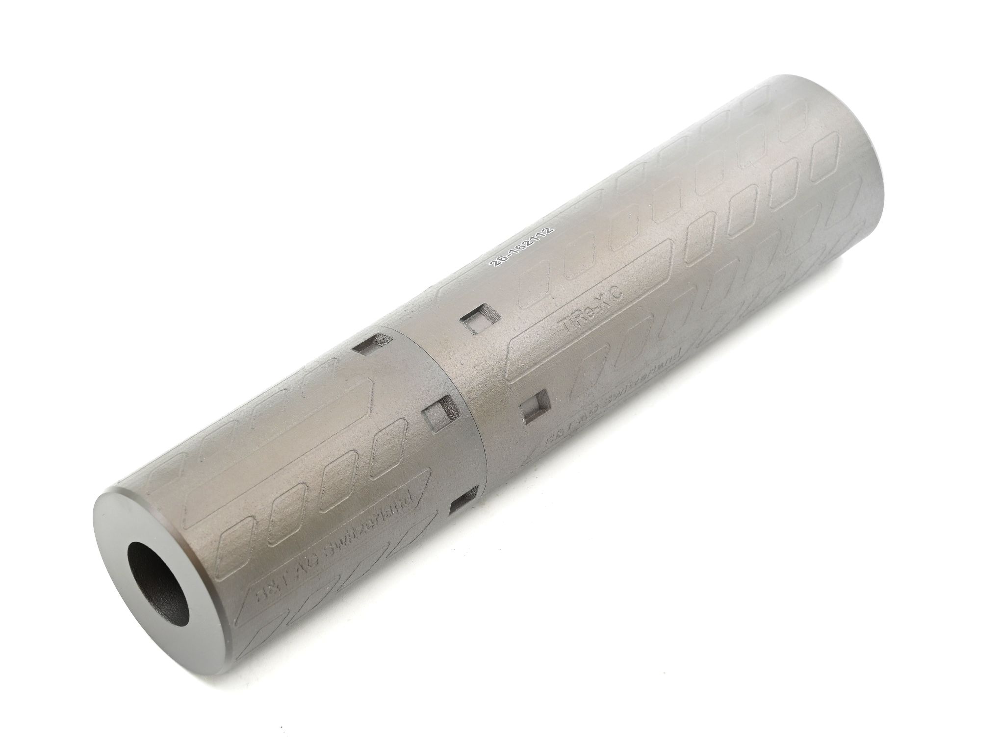 waffen-ingold.ch Schalldämpfer B&T Overbarrel TiRe-X Compact, < 8.0mm, Titan, 5/8x24 – Bild 1