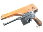Pistole Mauser C96, Occ., 7.63 Mauser, im Holzhinterschaft