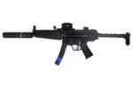SL Gewehr H&K, SP5 (MP5), inkl. Aimpoint MIcro TL 4 MOA, 9x19, TriLug Adapter – Bild 2