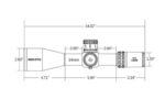 ZF Arken EP-5 Gen2, 5-25x56, 34mm Rohr, FFP,  mit japanischem ED-Glas – Bild 2