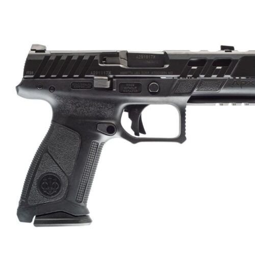 Pistole Beretta APX A1 ported, schwarz, 9x19, OR, 17/19 Schuss, Optics Ready