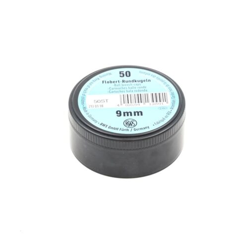 Munition RWS 9mm Flobert RD, 9mm Flobert Ball, 50 Stk.