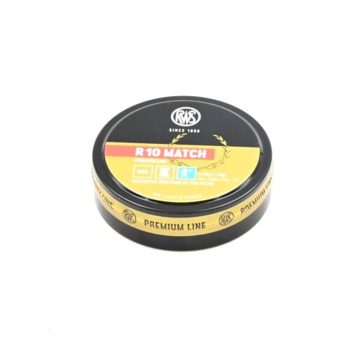RWS, Match HV,, 4.5mm Luftgewehrkugeln,  Sport, for Pistol, Premium Line R10 Match, Ø 4.49 mm 0.45 g / 7 gr (500Stk)